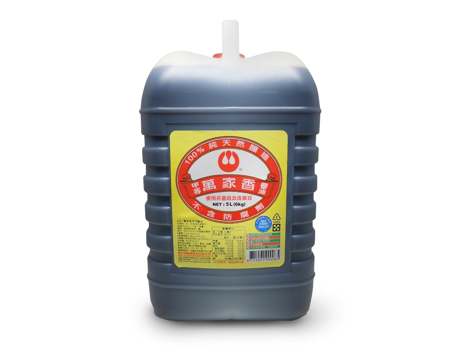 萬家香非基改醬油