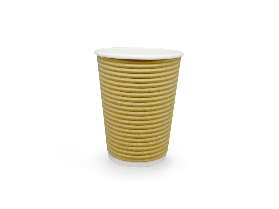 12OZ瓦楞咖啡杯